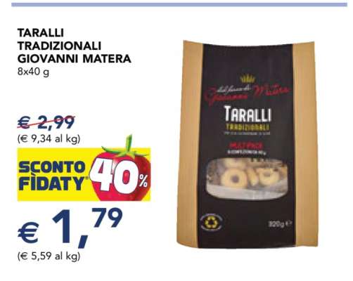 Taralli Tradizionali Giovanni Matera