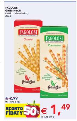 Fagolosi Grissinbon