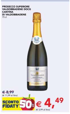 Prosecco Superiore Valdobbiadene DOCG Cantina di Valdobbiadene