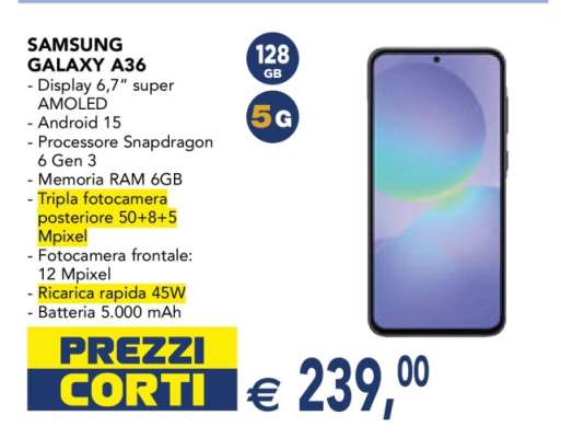 SAMSUNG GALAXY A36