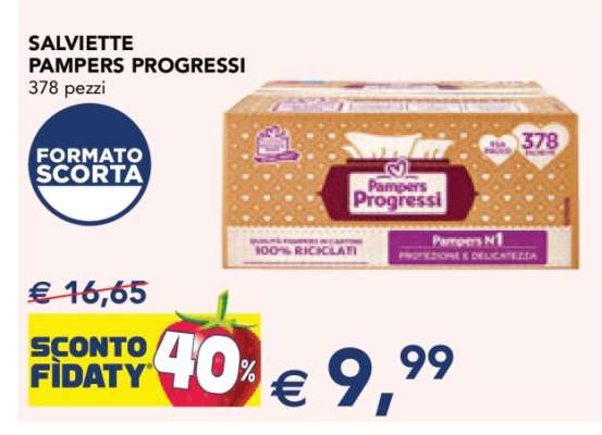 Salviette Pampers Progressi