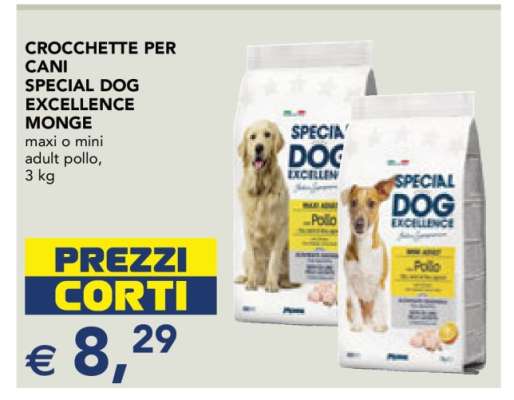 CROCCHETTE PER CANI SPECIAL DOG EXCELLENCE MONGE