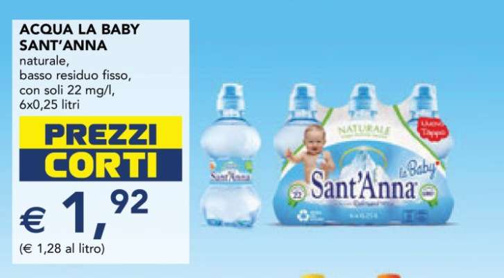 ACQUA LA BABY SANT'ANNA