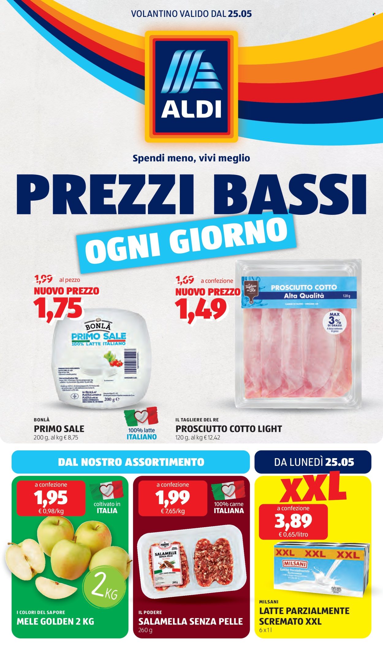 Volantino Aldi - 25/5/2026 - 31/5/2026. Pagina 1