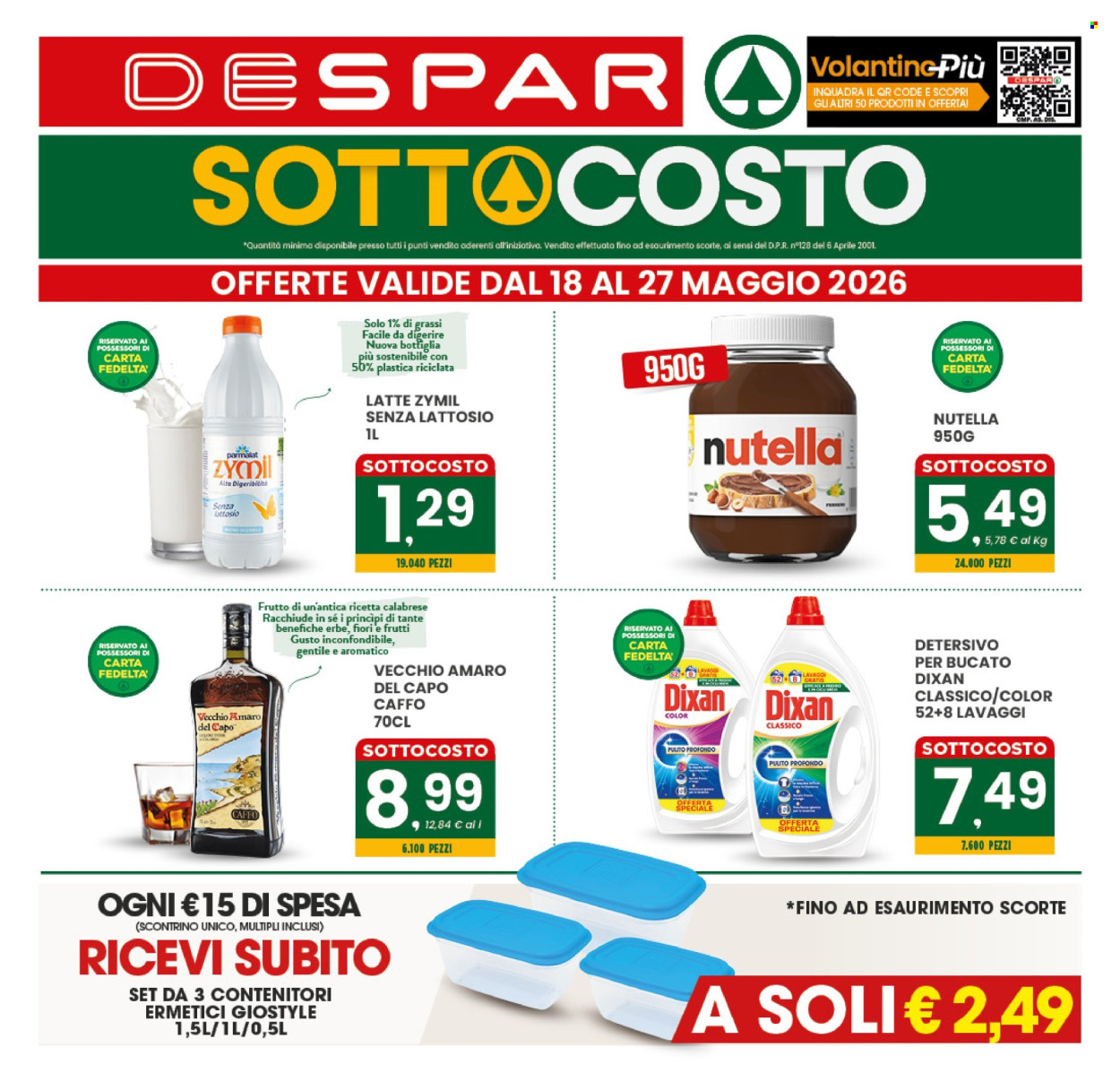 Volantino Despar - 18/5/2026 - 27/5/2026. Pagina 1