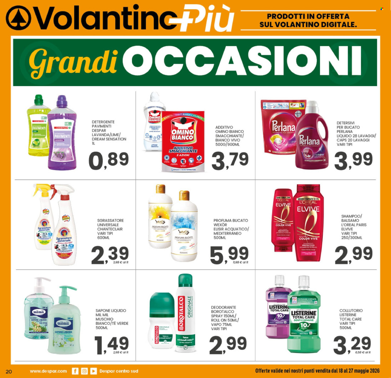 Volantino Despar - 18/5/2026 - 27/5/2026. Pagina 19