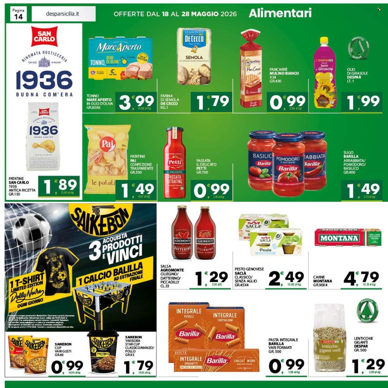Volantino Despar - 18/5/2026 - 28/5/2026. Pagina 14