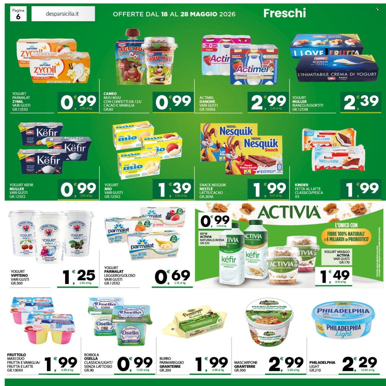 Volantino Despar - 18/5/2026 - 28/5/2026. Pagina 6