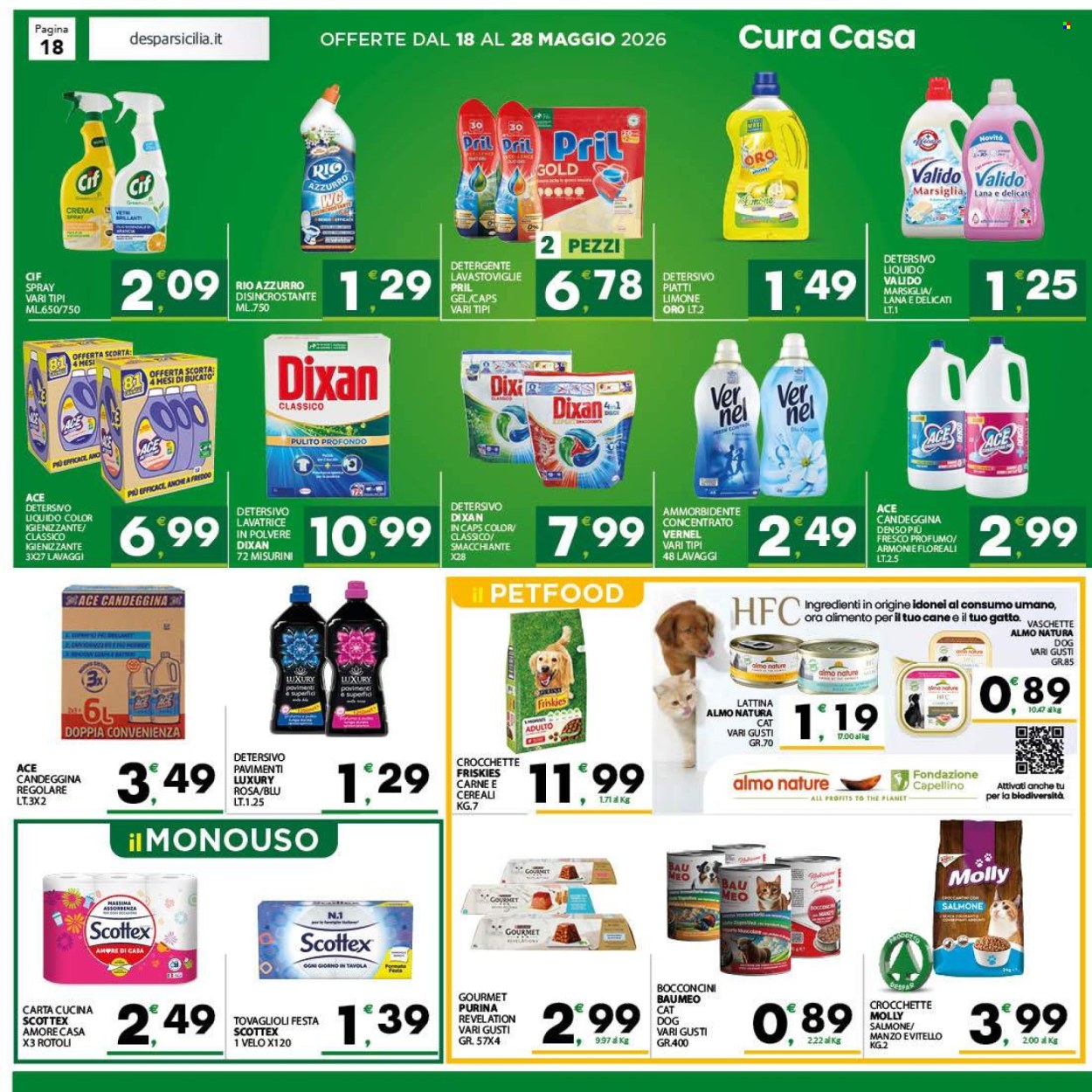 Volantino Eurospar - 18/5/2026 - 28/5/2026. Pagina 18