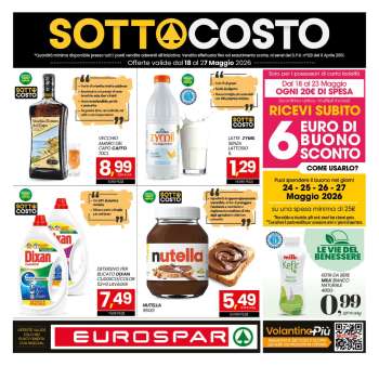 Volantino Eurospar - 18/5/2026 - 27/5/2026.