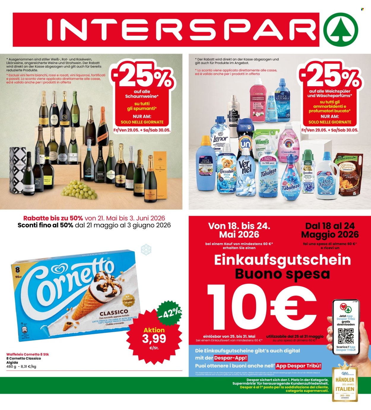 Volantino Interspar - 21/5/2026 - 3/6/2026. Pagina 1