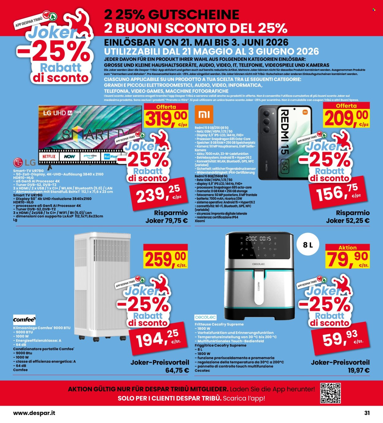 Volantino Interspar - 21/5/2026 - 3/6/2026. Pagina 31