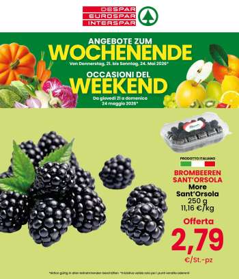 Volantino Eurospar - 21/5/2026 - 24/5/2026.