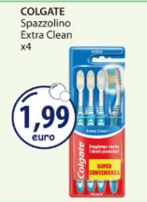 COLGATE Spazzolino Extra Clean x4