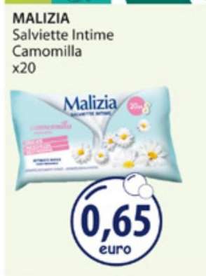 MALIZIA Salviette Intime Camomilla x20
