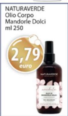 NATURAVERDE Olio Corpo Mandorle Dolci ml 250