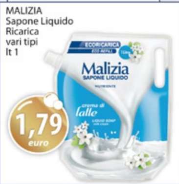 MALIZIA Sapone Liquido Ricarica