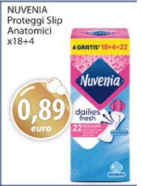 NUVENIA Proteggi Slip Anatomici x18+4