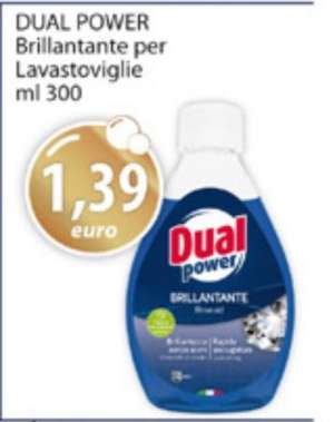 DUAL POWER Brillantante per Lavastoviglie ml 300