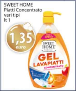 SWEET HOME Gel Lavapiatti Concentrato