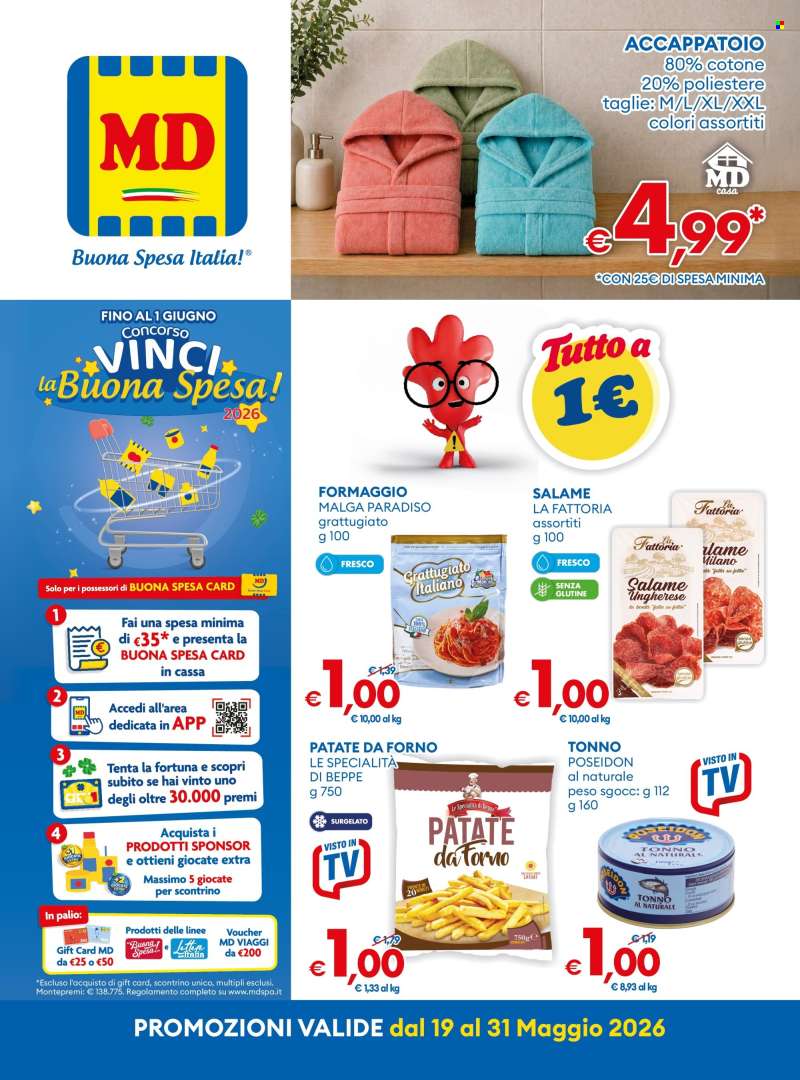 Volantino MD Discount - 19/5/2026 - 31/5/2026.