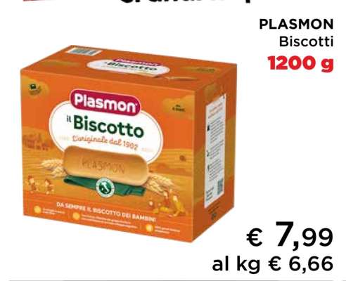 Plasmon Biscotti