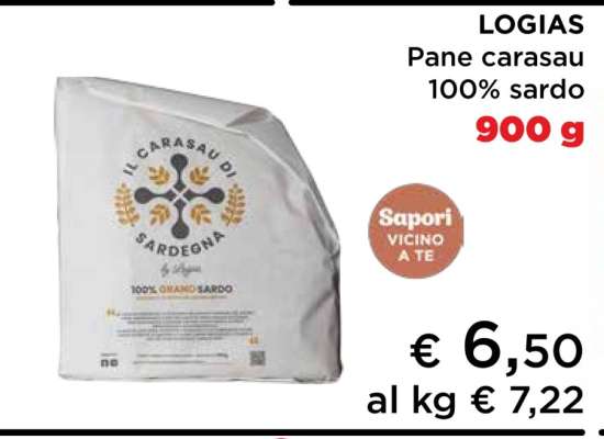 LOGIAS Pane carasau 100% sardo