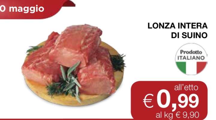 LONZA INTERA DI SUINO