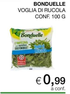 BONDUELLE VOGLIA DI RUCOLA