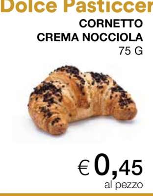 Cornetto Crema Nocciola
