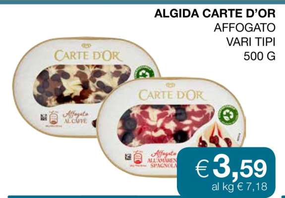 ALGIDA Carte d'Or