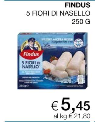 Findus 5 Fiori di Nasello