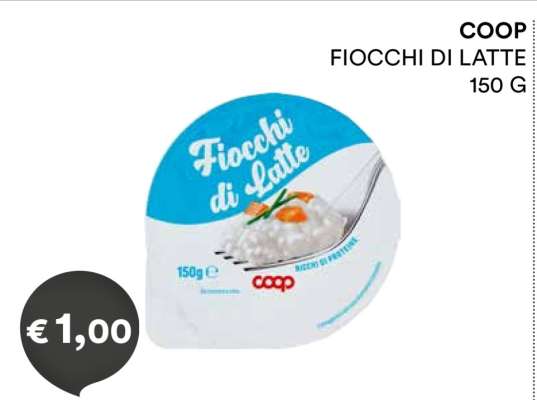 COOP FIOCCHI DI LATTE 150 G