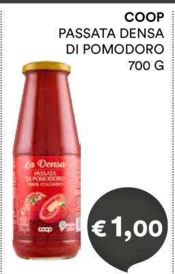COOP PASSATA DENSA DI POMODORO