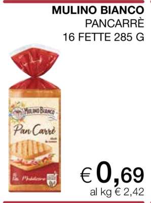Mulino Bianco Pancarré