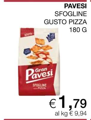 PAVESI SFOGLINE GUSTO PIZZA