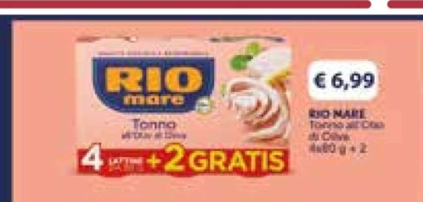 Rio Mare Tonno all’olio di oliva