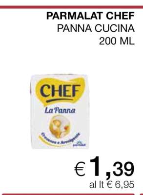 PARMALAT CHEF PANNA CUCINA 200 ML