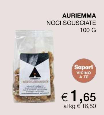 AURIEMMA NOCI SGUSCIATE 100 G
