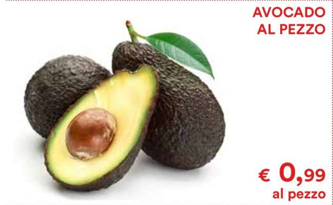 AVOCADO AL PEZZO