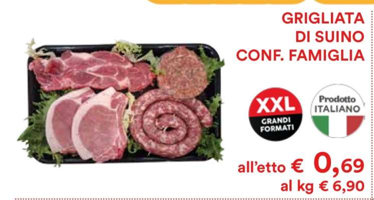 GRIGLIATA DI SUINO CONF. FAMIGLIA