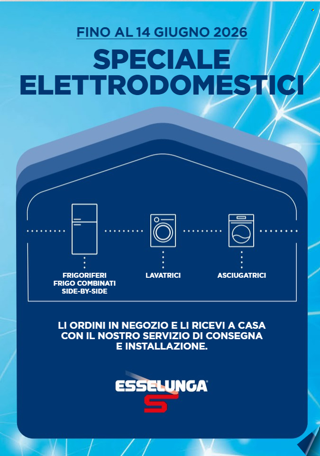 Volantino Esselunga - 6/5/2026 - 14/6/2026. Pagina 1