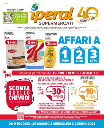 Volantino Iperal - 20/5/2026 - 3/6/2026.