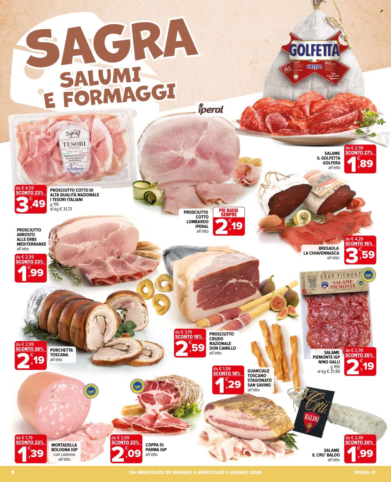 Volantino Iperal - 20/5/2026 - 3/6/2026. Pagina 8
