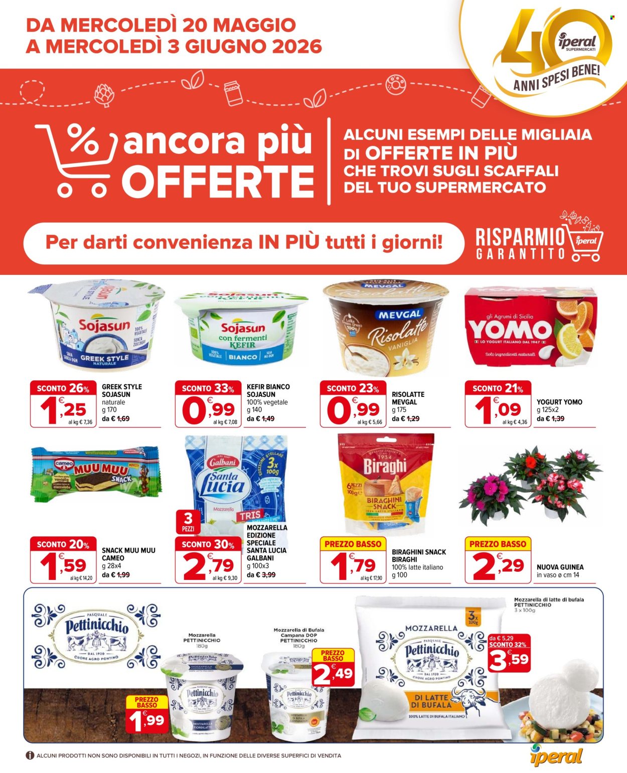 Volantino Iperal - 20/5/2026 - 3/6/2026. Pagina 1
