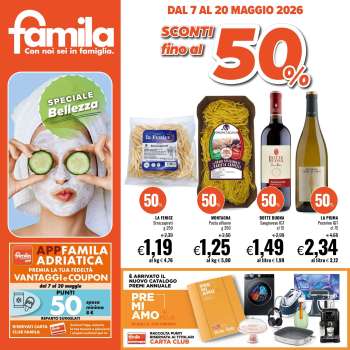 Volantino Famila - 7/5/2026 - 20/5/2026.