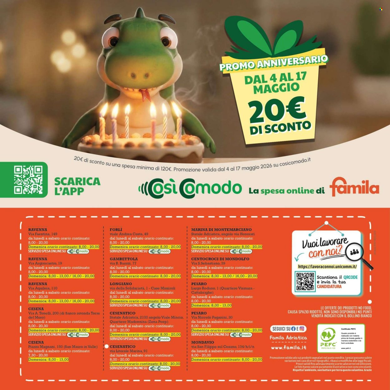 Volantino Famila - 7/5/2026 - 20/5/2026. Pagina 32