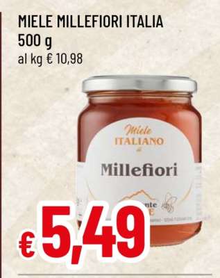 MIELE MILLEFIORI ITALIA