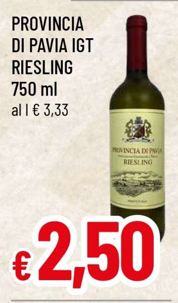 PROVINCIA DI PAVIA IGT RIESLING