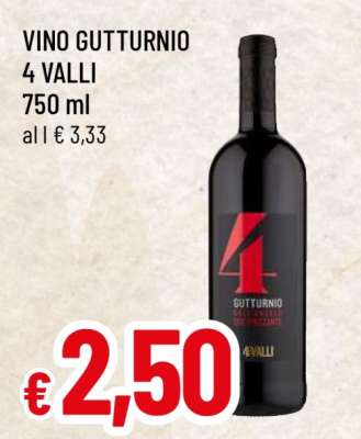 VINO GUTTURNIO 4 VALLI